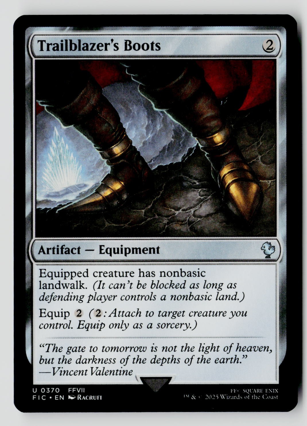 Trailblazer's Boots 370 U MTG FIC NM