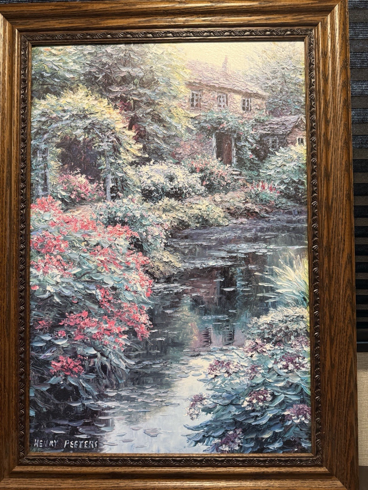 Beautiful Henry Peter Litchfield Arbor Print Canvas oil Painting