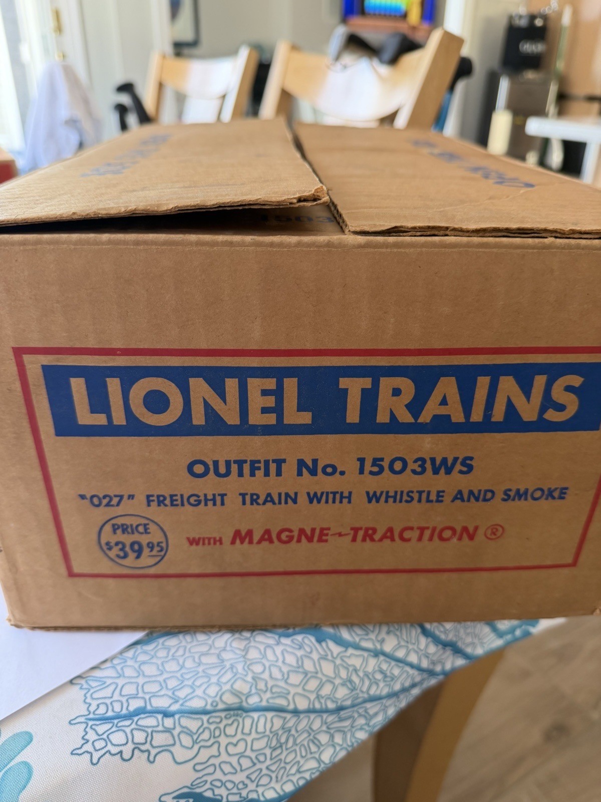 Lionel 1503WS Freight Set From 1954.Ex With All Great Boxes and Mint Set Box