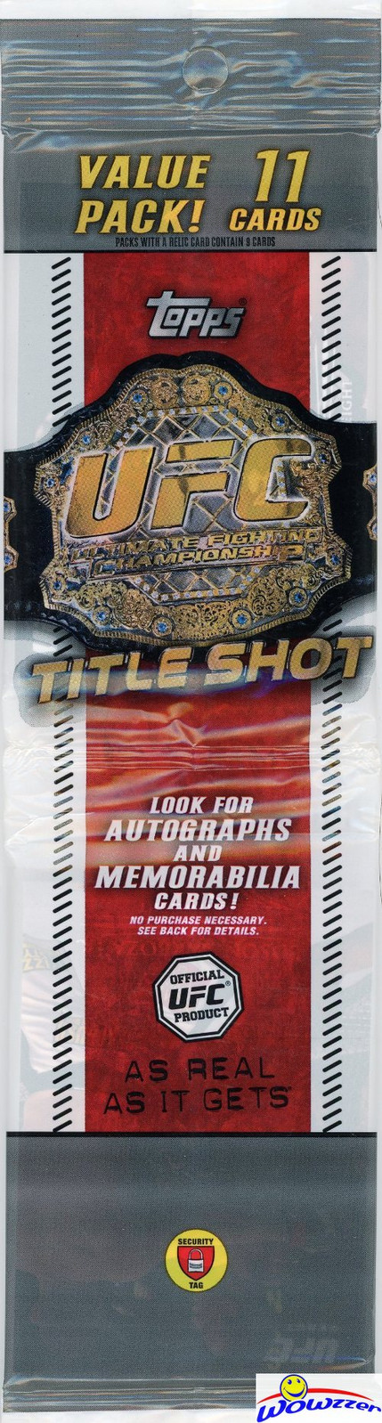 2011 Topps UFC Title Shot EXCLUSIVE Factory Sealed JUMBO FAT PACK Very Rare