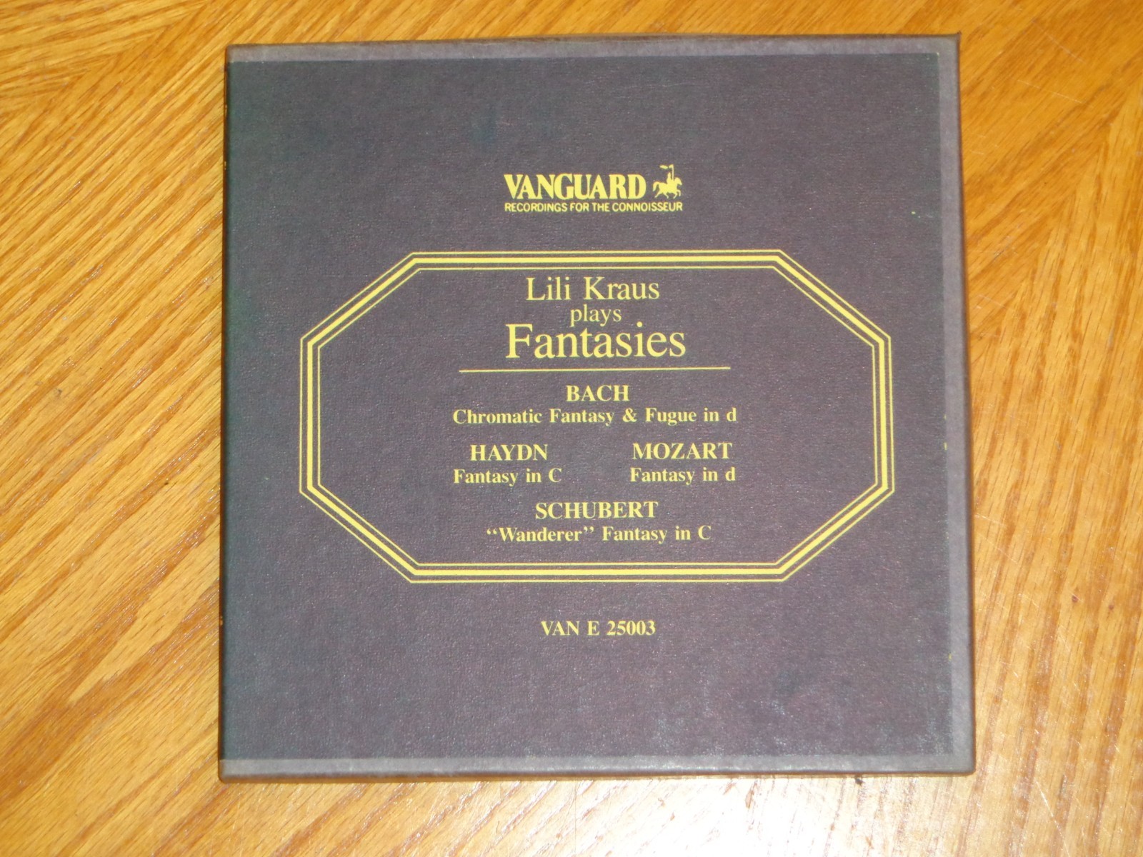 Lili Kraus plays Fantasies on Barclay-Crocker open reel tape