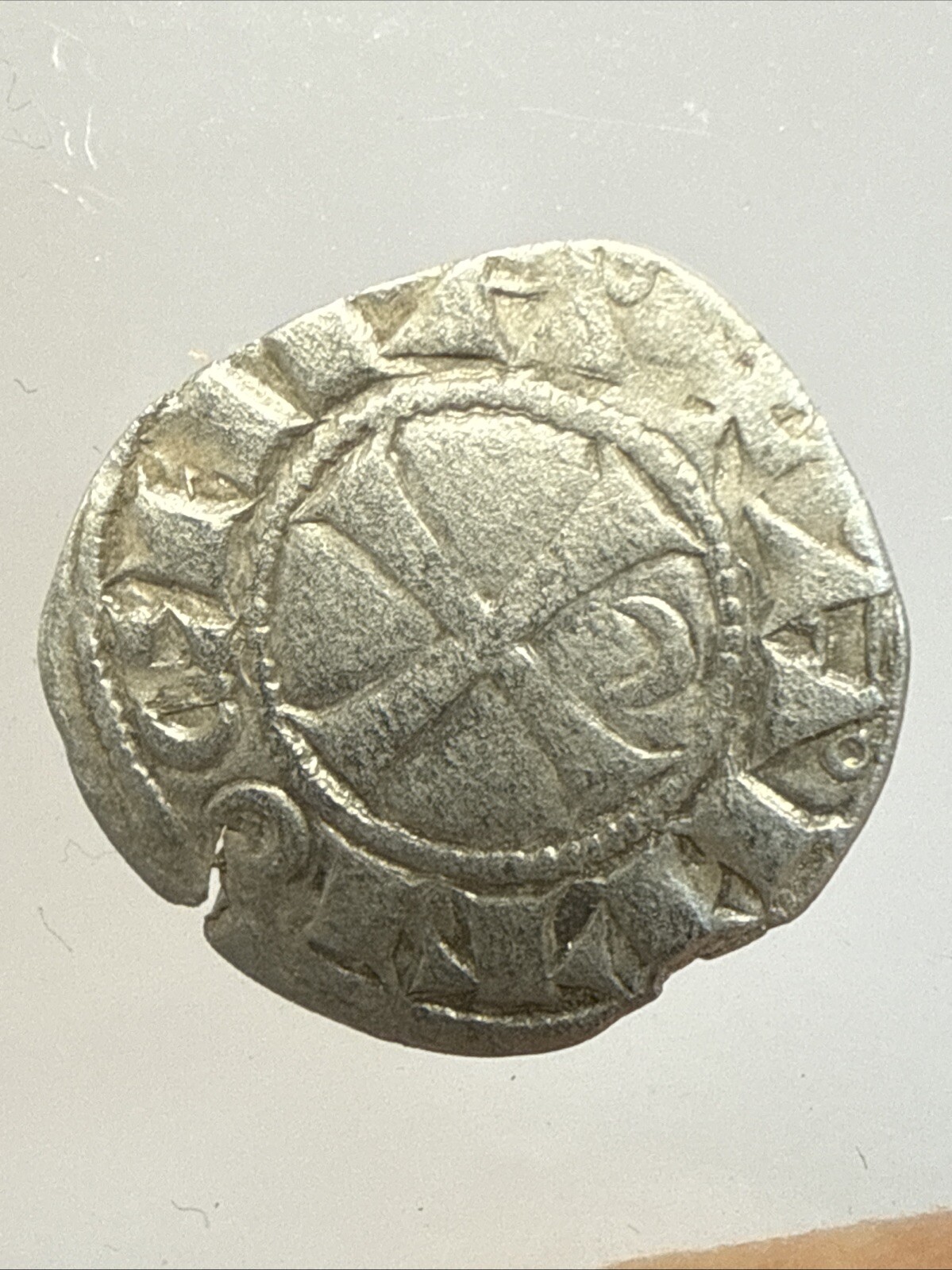 ***RARE CRUSADERS Silver Denier*** Bohemond III - Prince Of Antioch 1163-1188 AD
