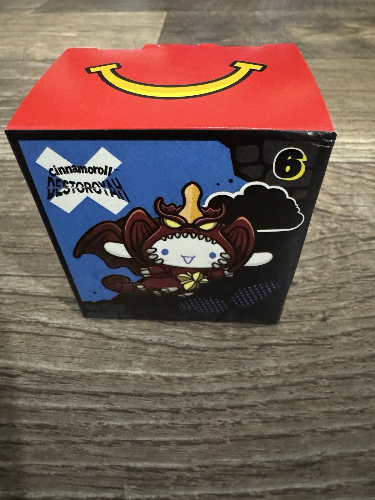 Sanrio Cinnamoroll x Destroyah McDonalds Box #6 Collectible Sanrio Cinnamoroll x Destroyah McDonalds Box #6 Collectible