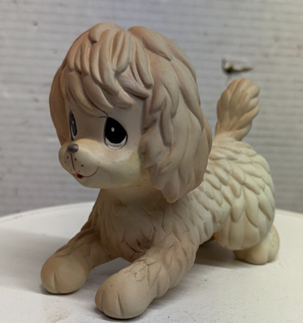 Precious Moments Figurine Little Dog My First Pet Animal Boy collectable smile Precious Moments Figurine Little Dog My First Pet Animal Boy collectable smile