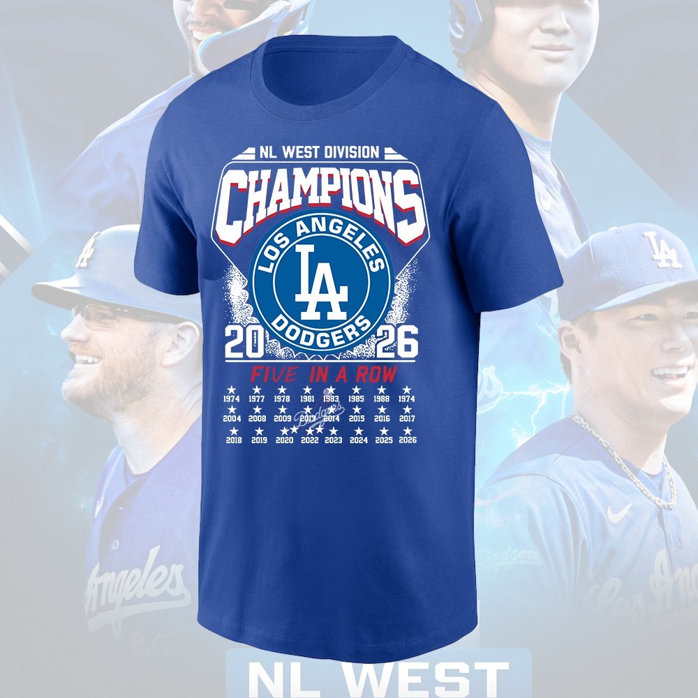 HOT - Los Angeles Dodgers 2026 NL West Division Champions FREESHIP Gift For Fans HOT - Los Angeles Dodgers 2026 NL West Division Champions FREESHIP Gift For Fans