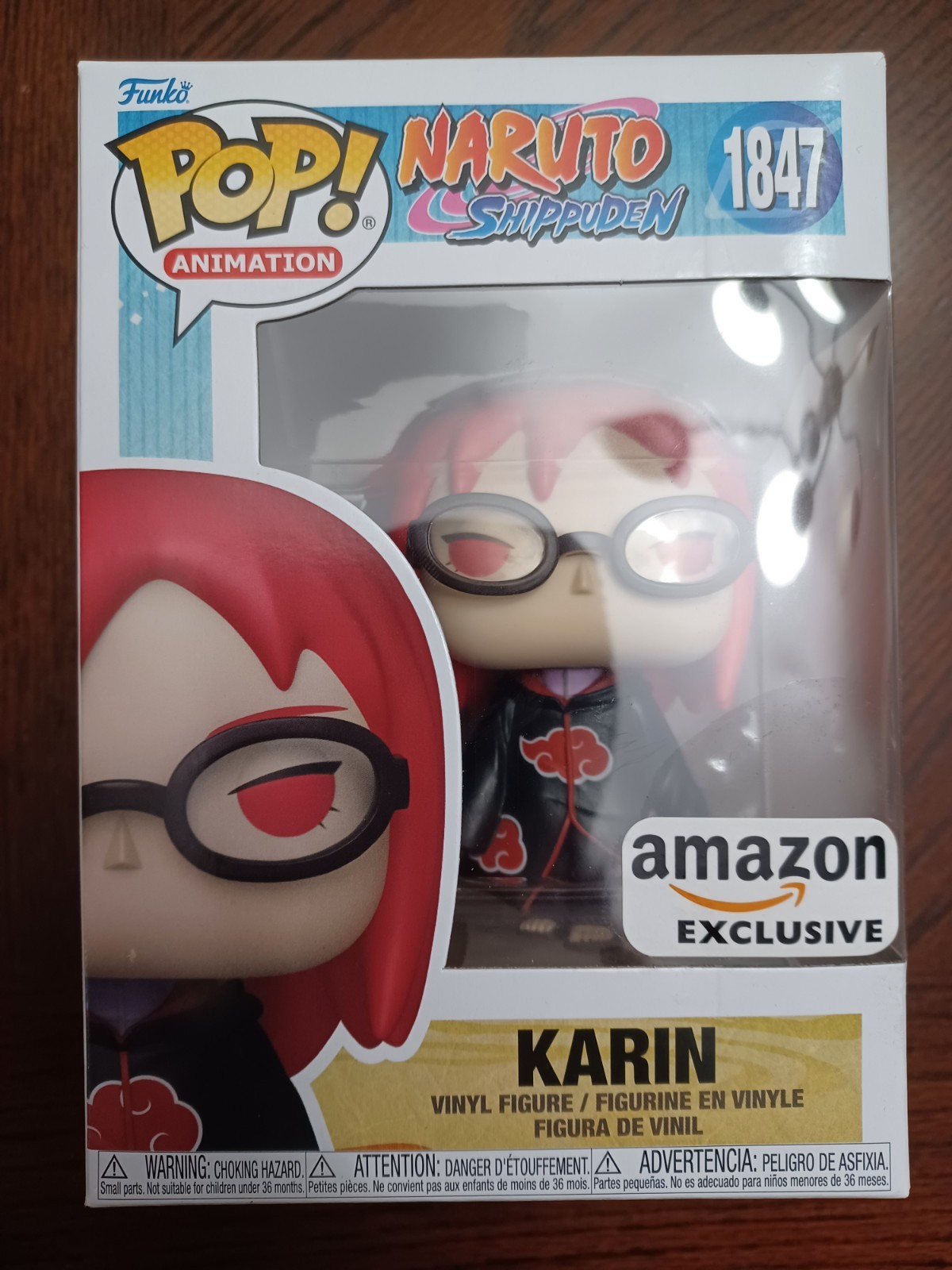 New Funko Pop Naruto Shippuden 1847 Karin Amazon Exclusive