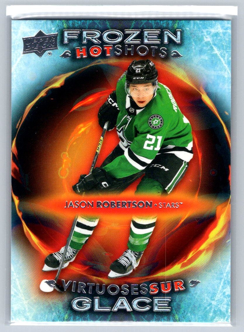 2024-25 Upper Deck Tim Hortons Jason Robertson Frozen Hot Shots #FH-16