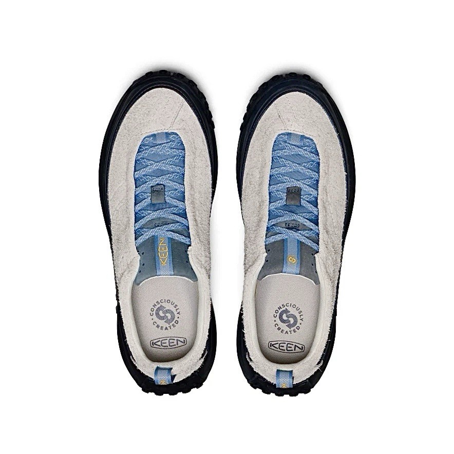 NEW Mens KEEN KS Mino High Traction Sneakers Vapor Faded Denim Size 13