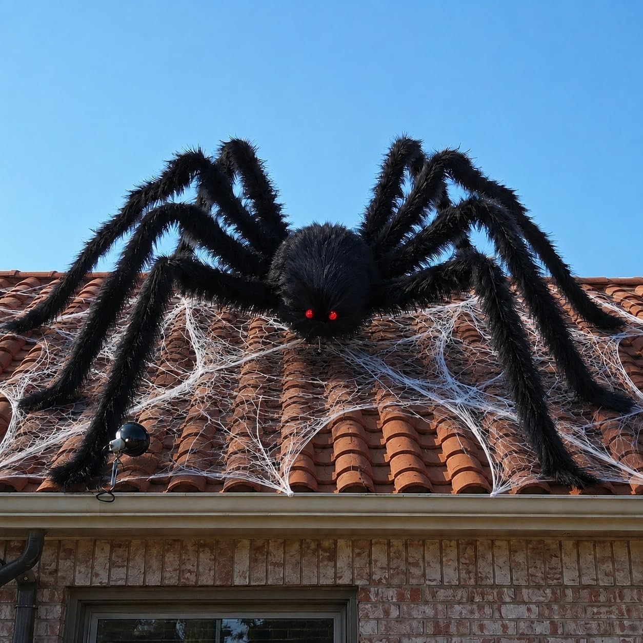 15FT Giant Spider Halloween Decorations Outdoor,Extra Large Outdoor Spiders 15FT Giant Spider Halloween Decorations Outdoor,Extra Large Outdoor Spiders