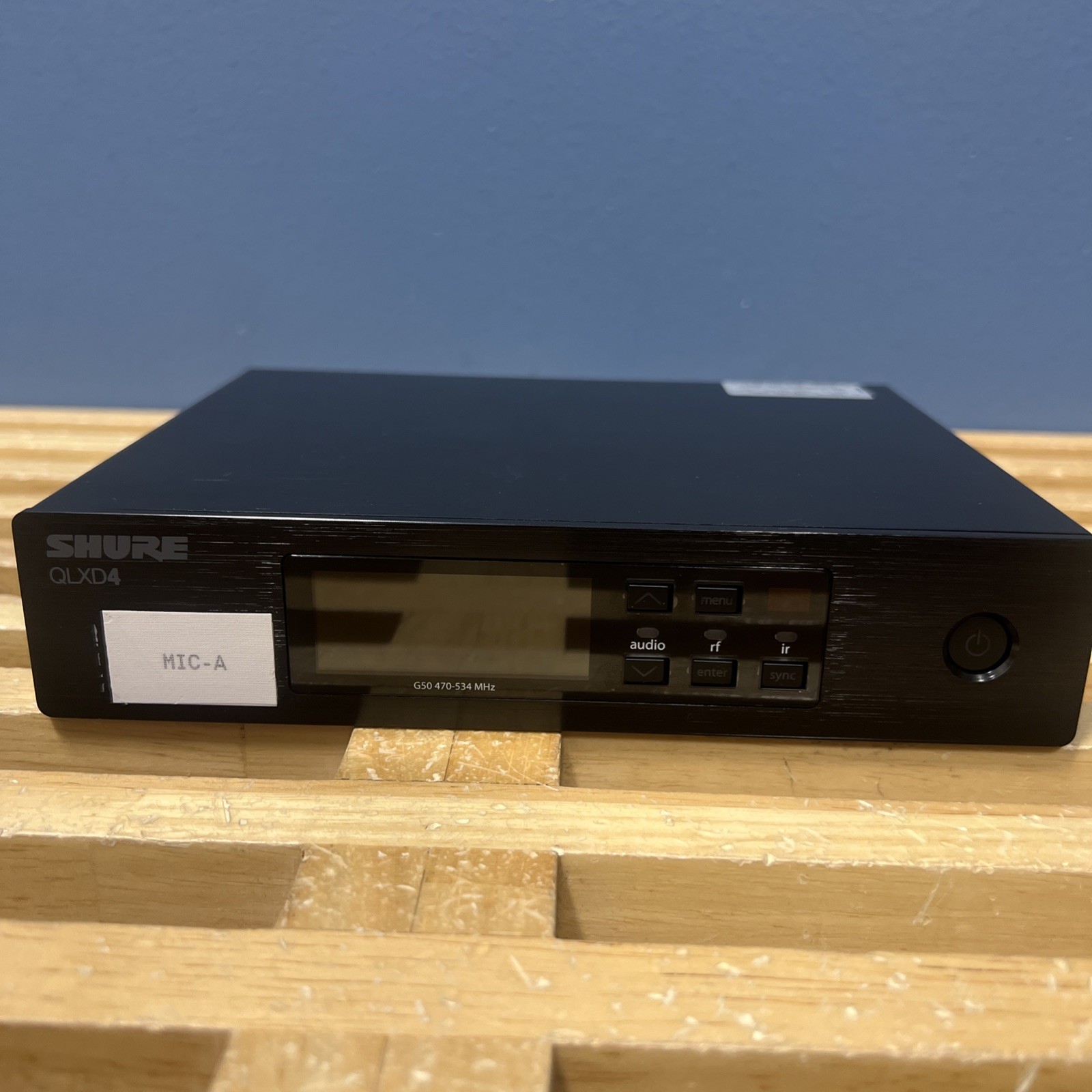 Shure QLXD4 G50 470-534 MHz Wireless Microphone Receiver