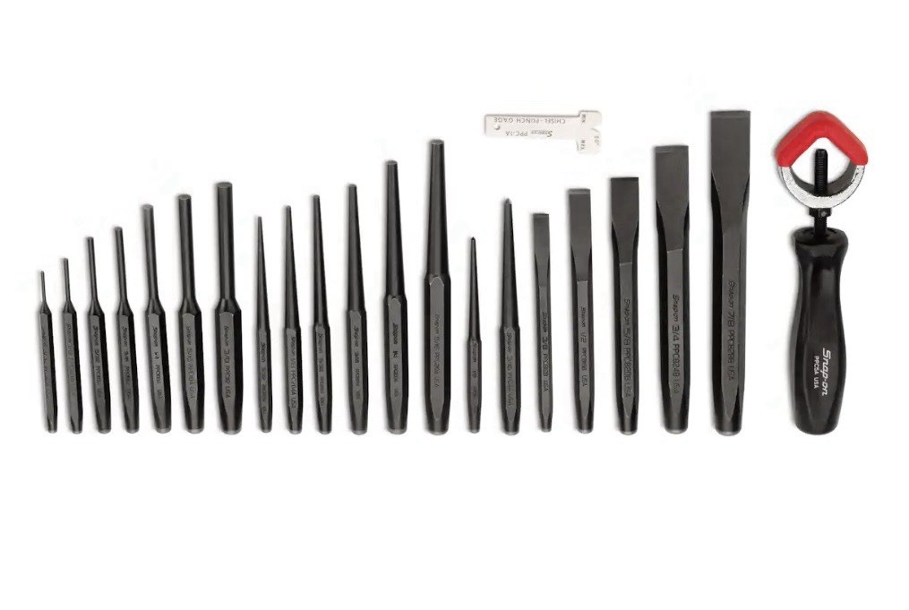 Snap On  Tools PPC210BK 22pc Punch and Chisel in Pouch Brand New Sealed Pack