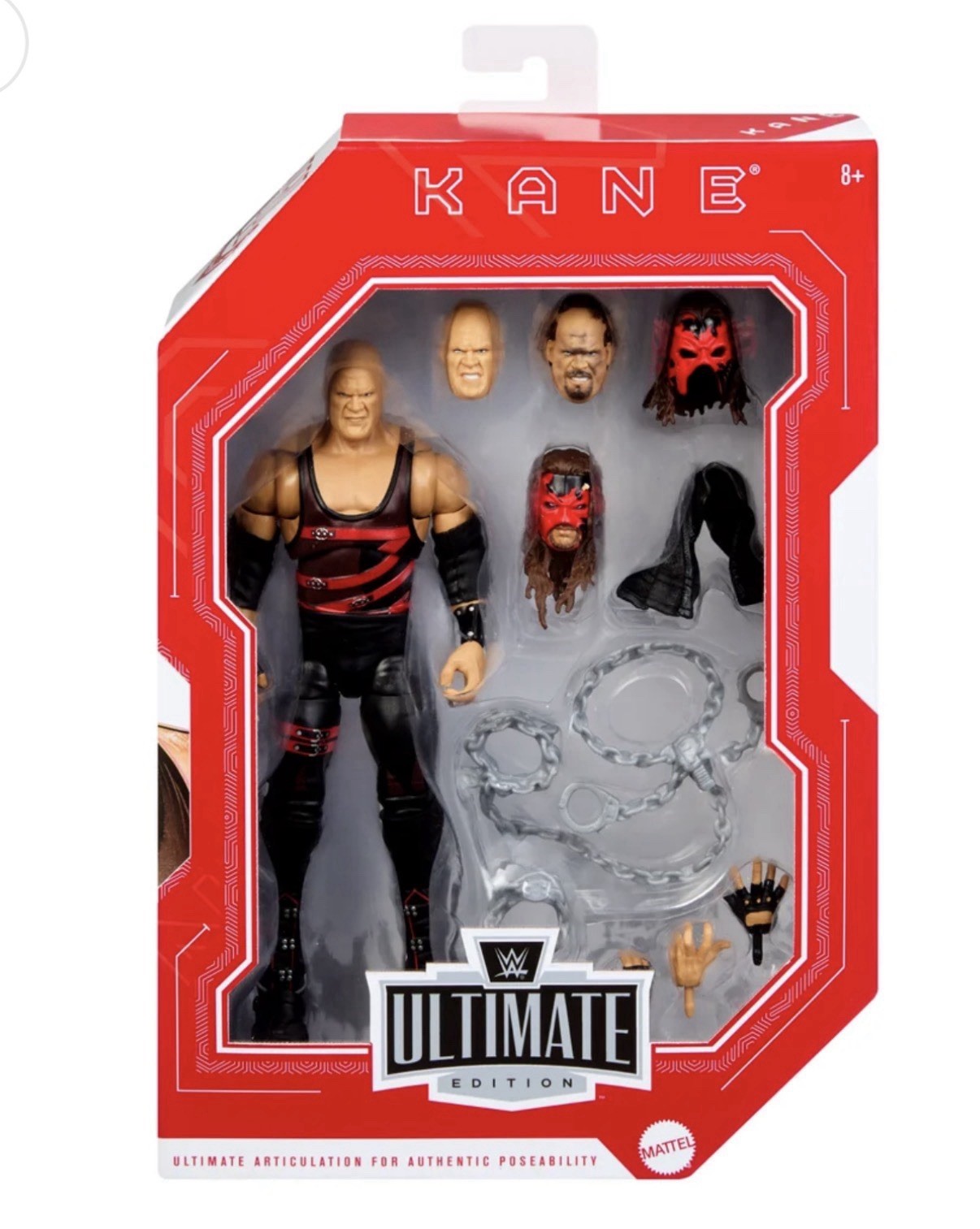 WWE Ultimate Edition Legends Kane Action Figure Exclusive Presale Listing WWE Ultimate Edition Legends Kane Action Figure Exclusive Presale Listing