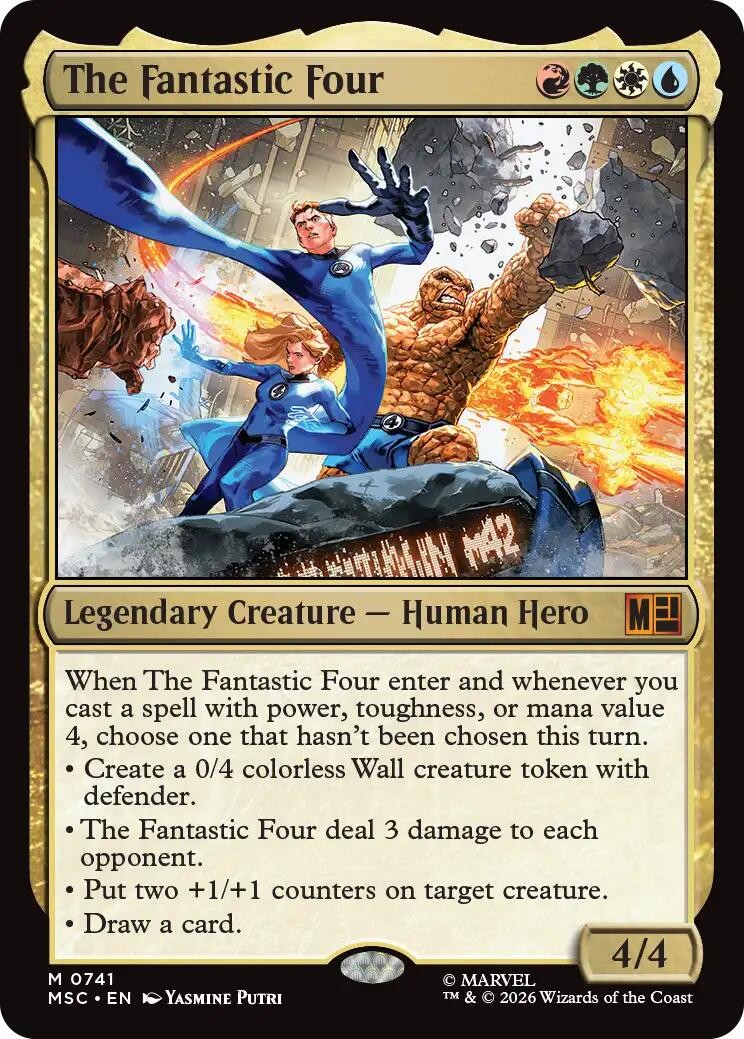 The Fantastic Four 741 Mythic