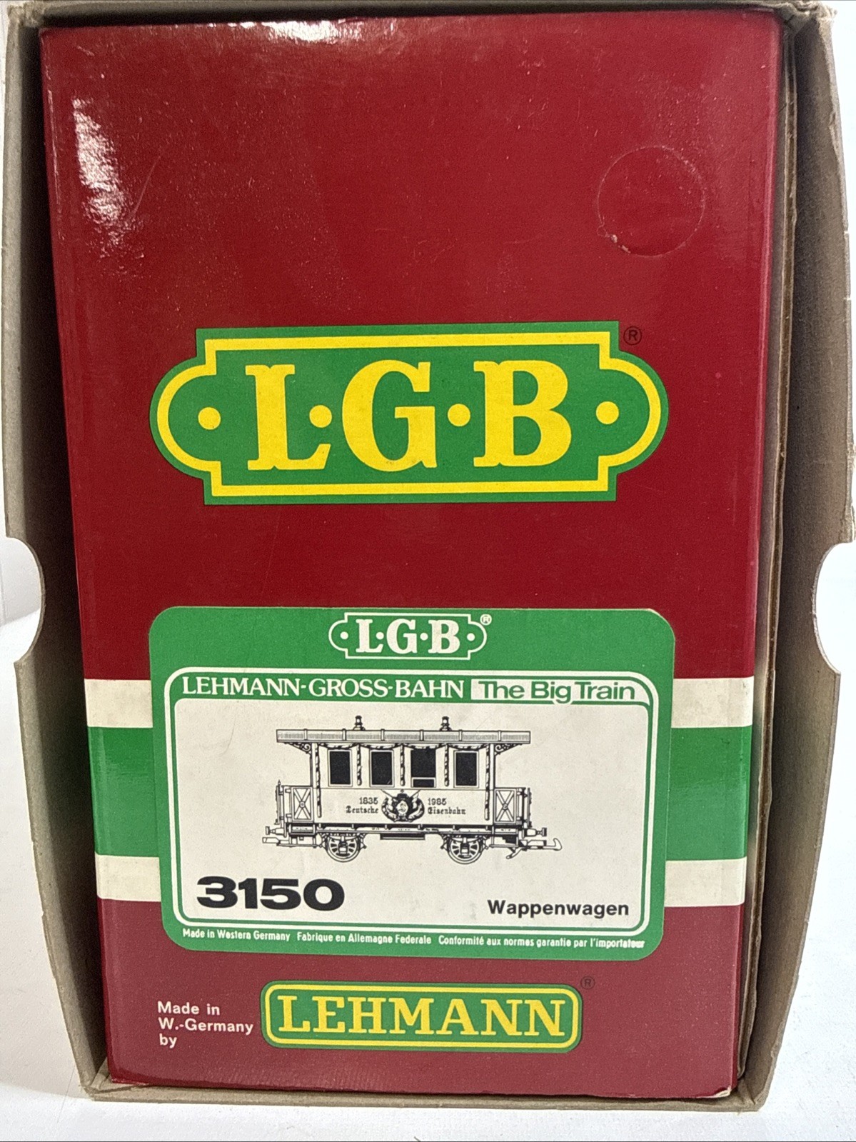 LGB 3150 150th Anniversary, Brand NEW with Factory Box & Sleeve, Pre-Barcode LGB 3150 150th Anniversary, Brand NEW with Factory Box & Sleeve, Pre-Barcode