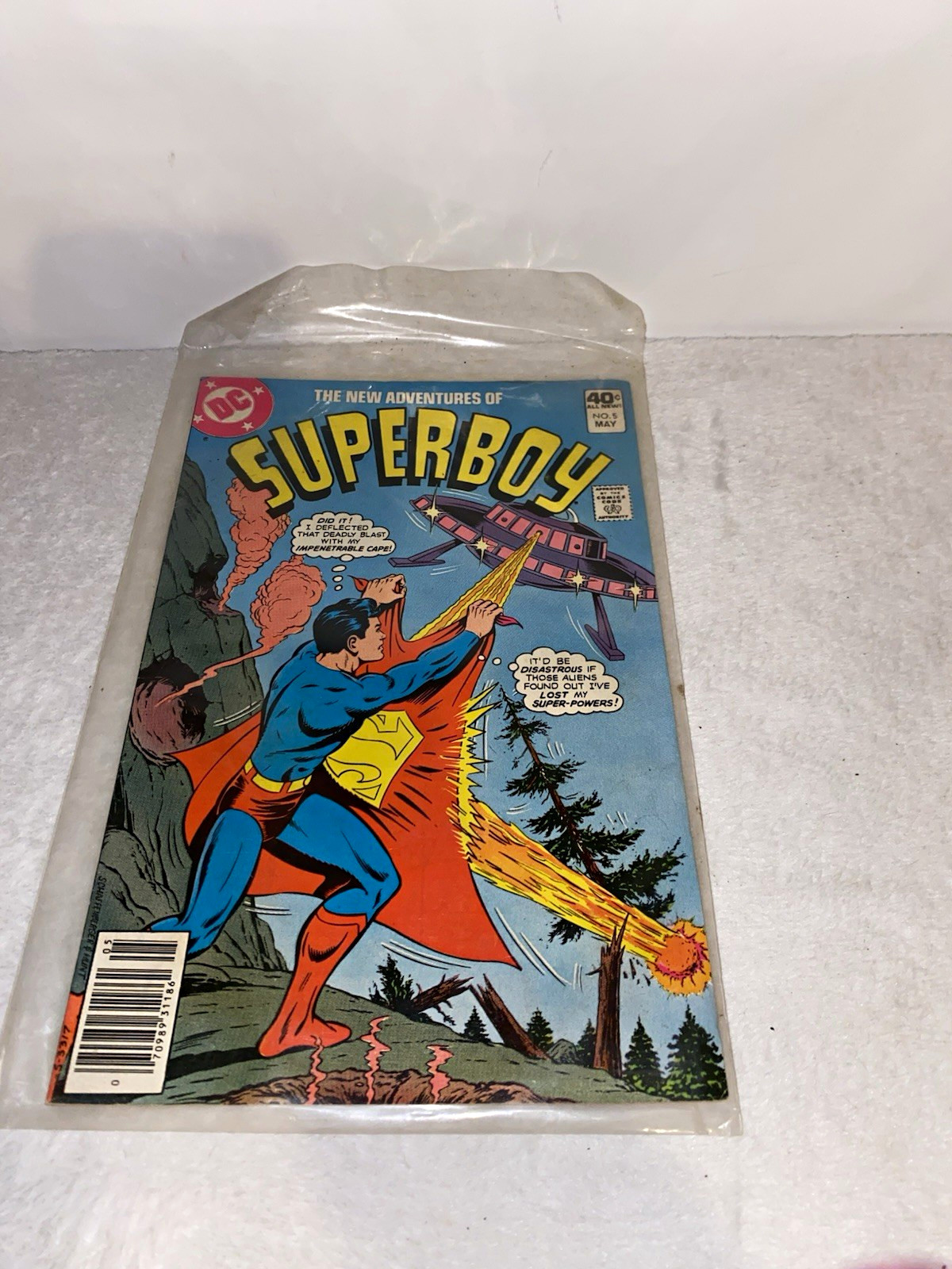 DC Comics The New Adventures of Superboy #5 Bronze Age Superboy Color