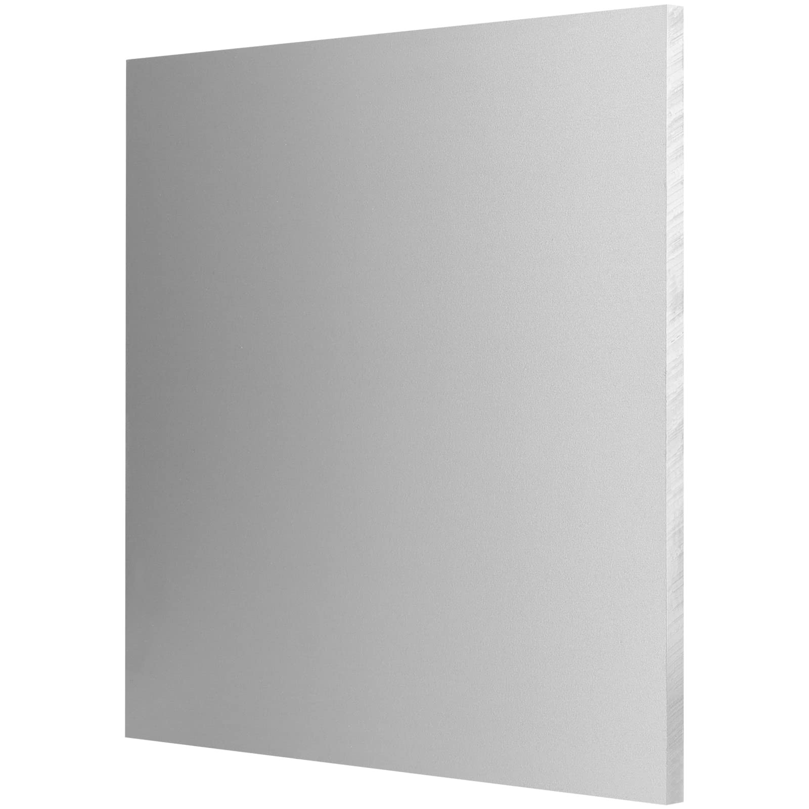 12 x 12 x 3/8 Inch Aluminum Sheet Plate 6061 Aluminum Sheet with Protective F...