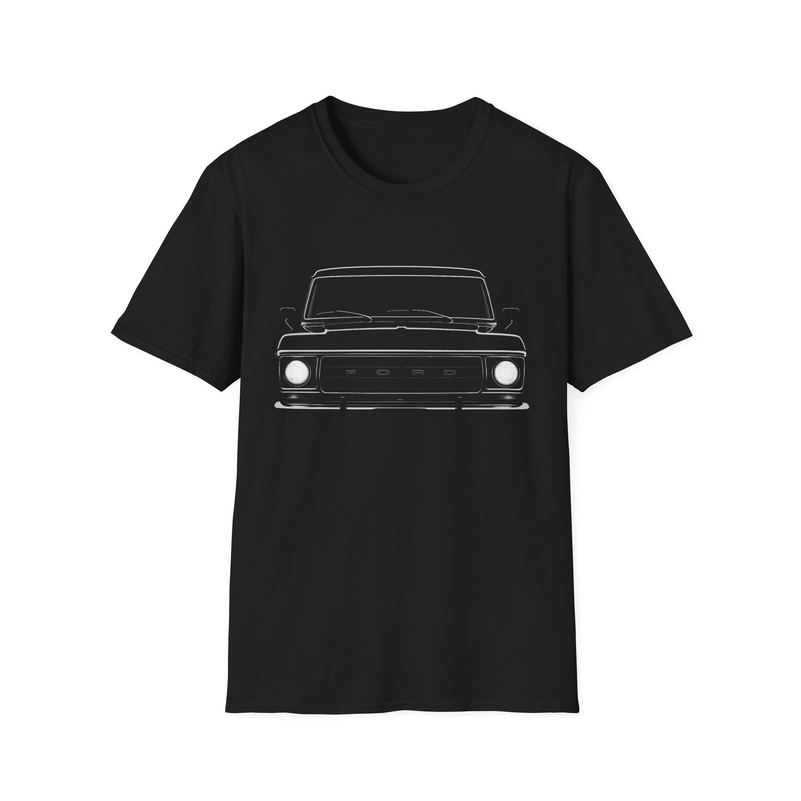 1978 Ford F-150 Ranger T-Shirt Front View Classic Pickup Truck Tee Vintage 