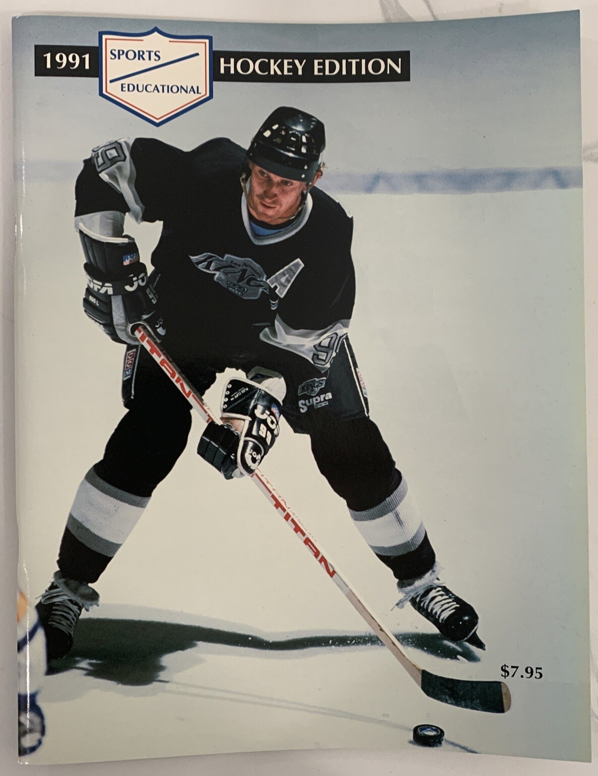 1991 Sports Educational Hockey Edition Wayne Gretzky Cover & 18 Cards