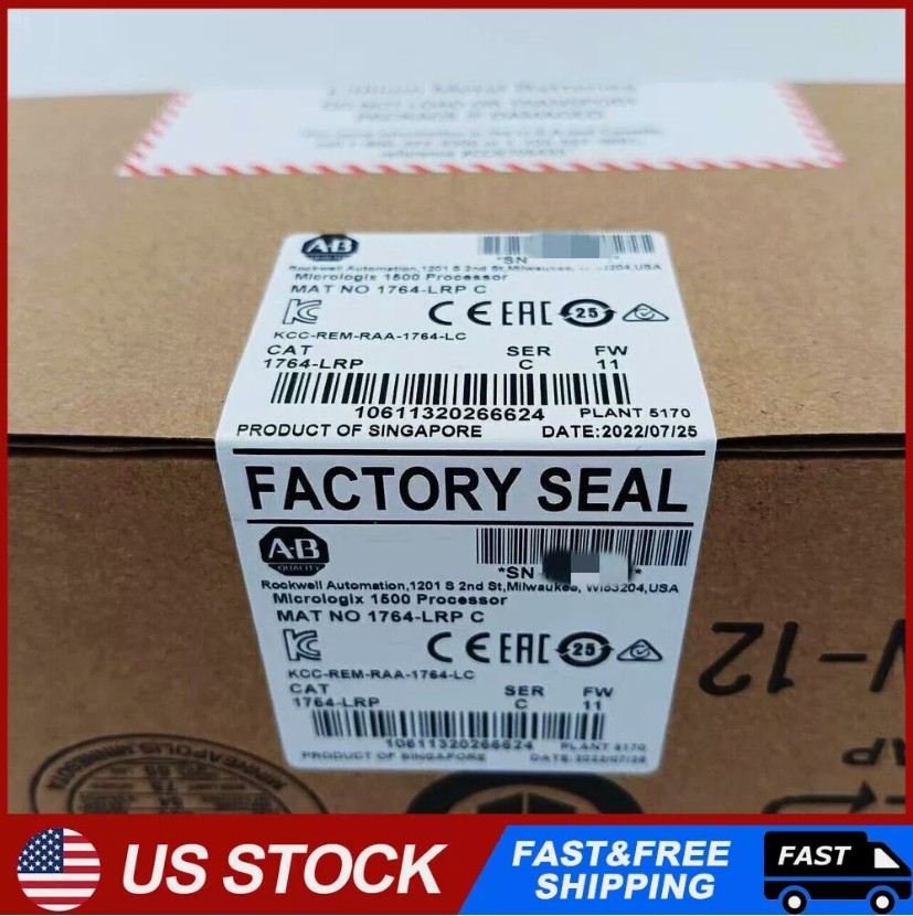 AB 1764-LRP SER C 1500 Processor PLC AB 1764LRP New in Box