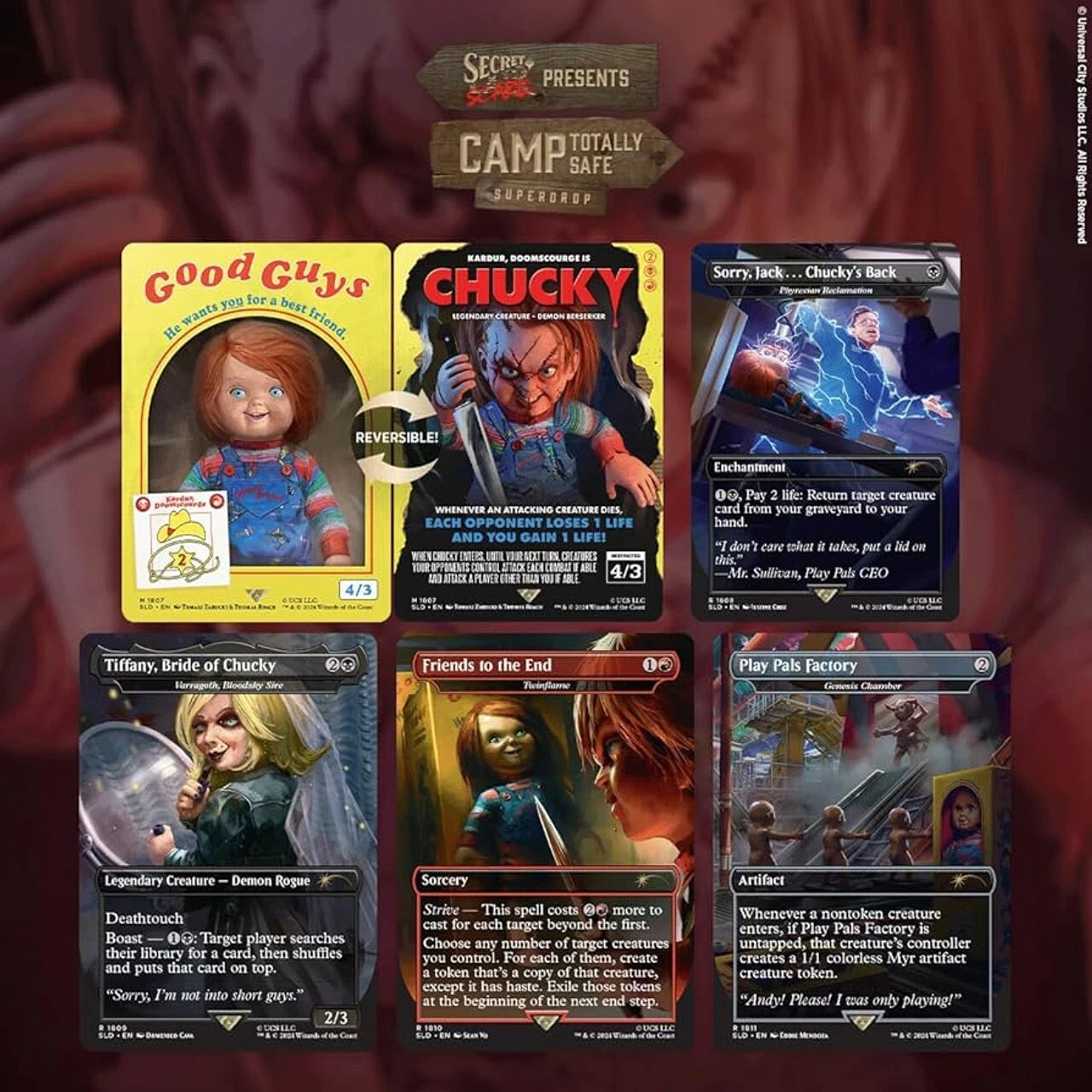 MTG Secret Lair x Chucky Non-Foil Edition English Factory Sealed
