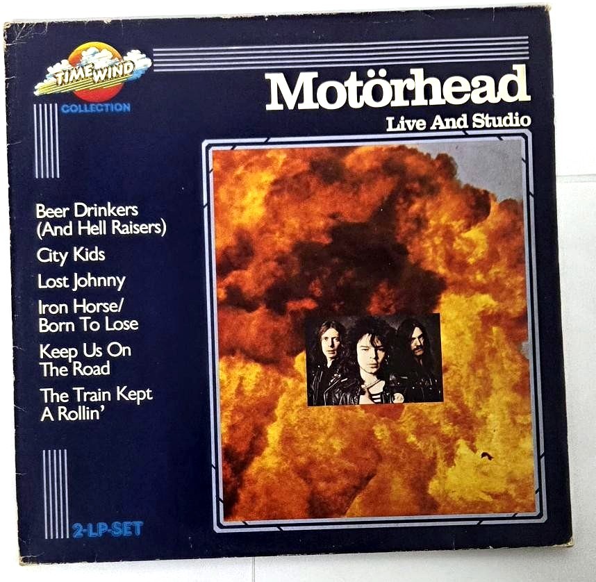 Motorhead Live & Studio Milan/Astan 2 LP Vinyl Record