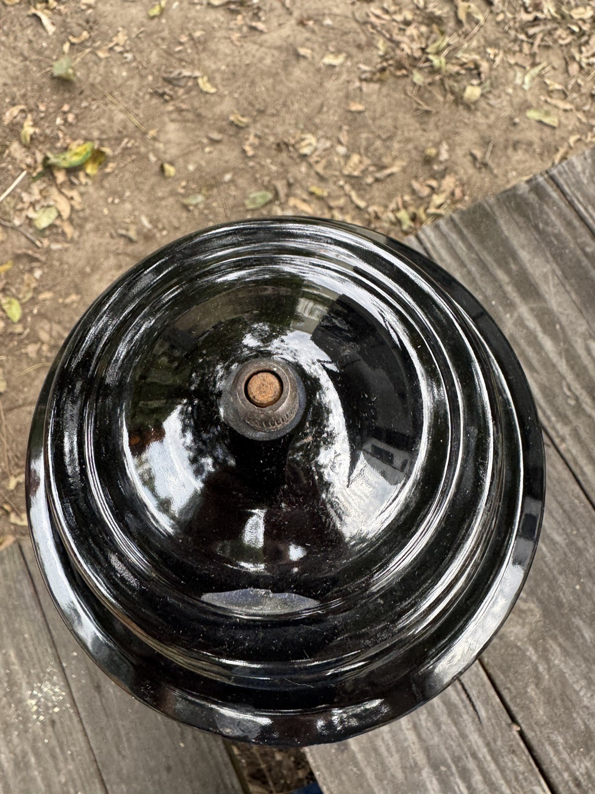 Vintage 1965 Sears 476.74060 Blue Lantern & Original Pyrex Globe Vintage 1965 Sears 476.74060 Blue Lantern & Original Pyrex Globe