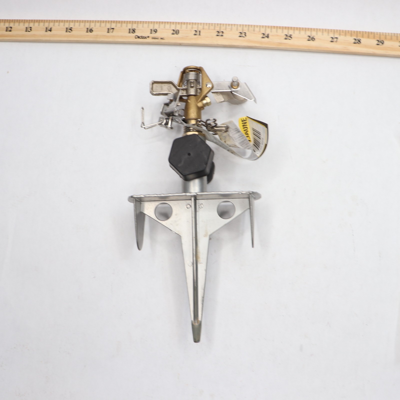 Orbit Impact Sprinkler On Zinc Spike Brass Brass 1001069560