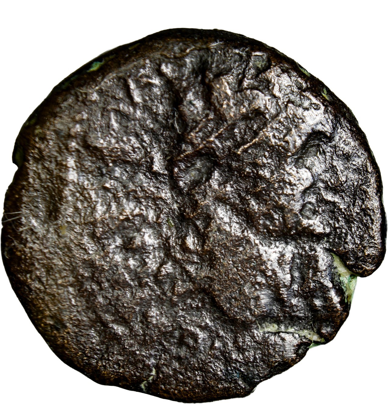 JUDAEA CAPTA Judaea. Herodians. Agrippa II, with Titus, as Caesar, Æ 27mm