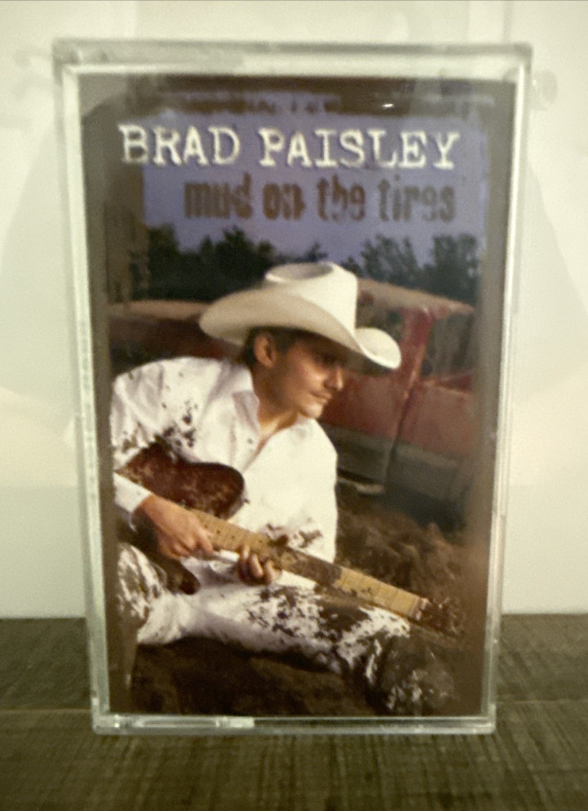 Rare Excellent Brad Paisley Mud on the Tires Cassette Arista Tested Country 2003