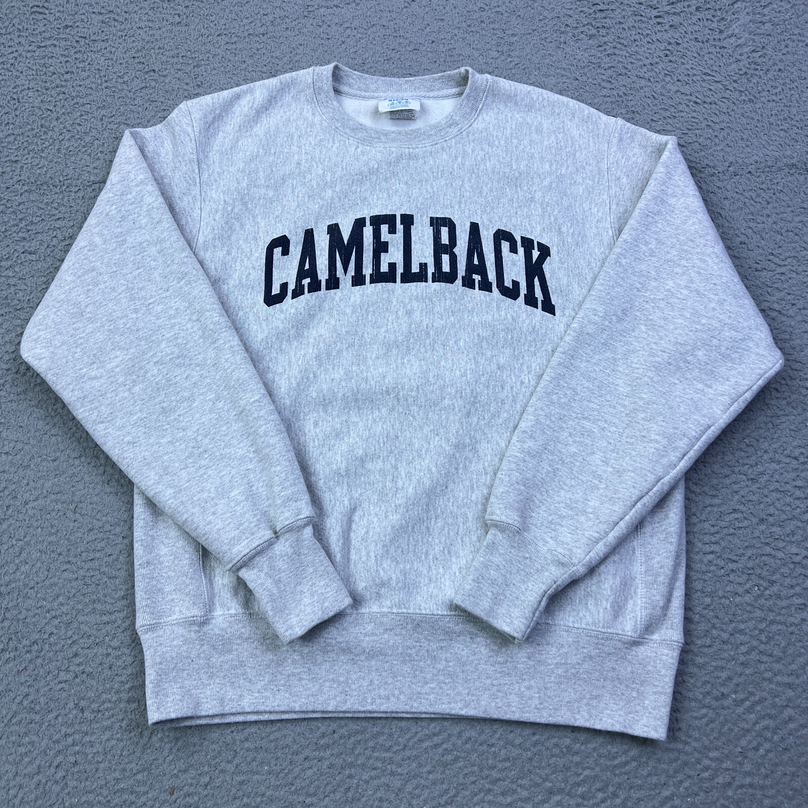 VTG Champion Reverse Weave Camelback Sweatshirt Mens M Gray Crewneck Pullover