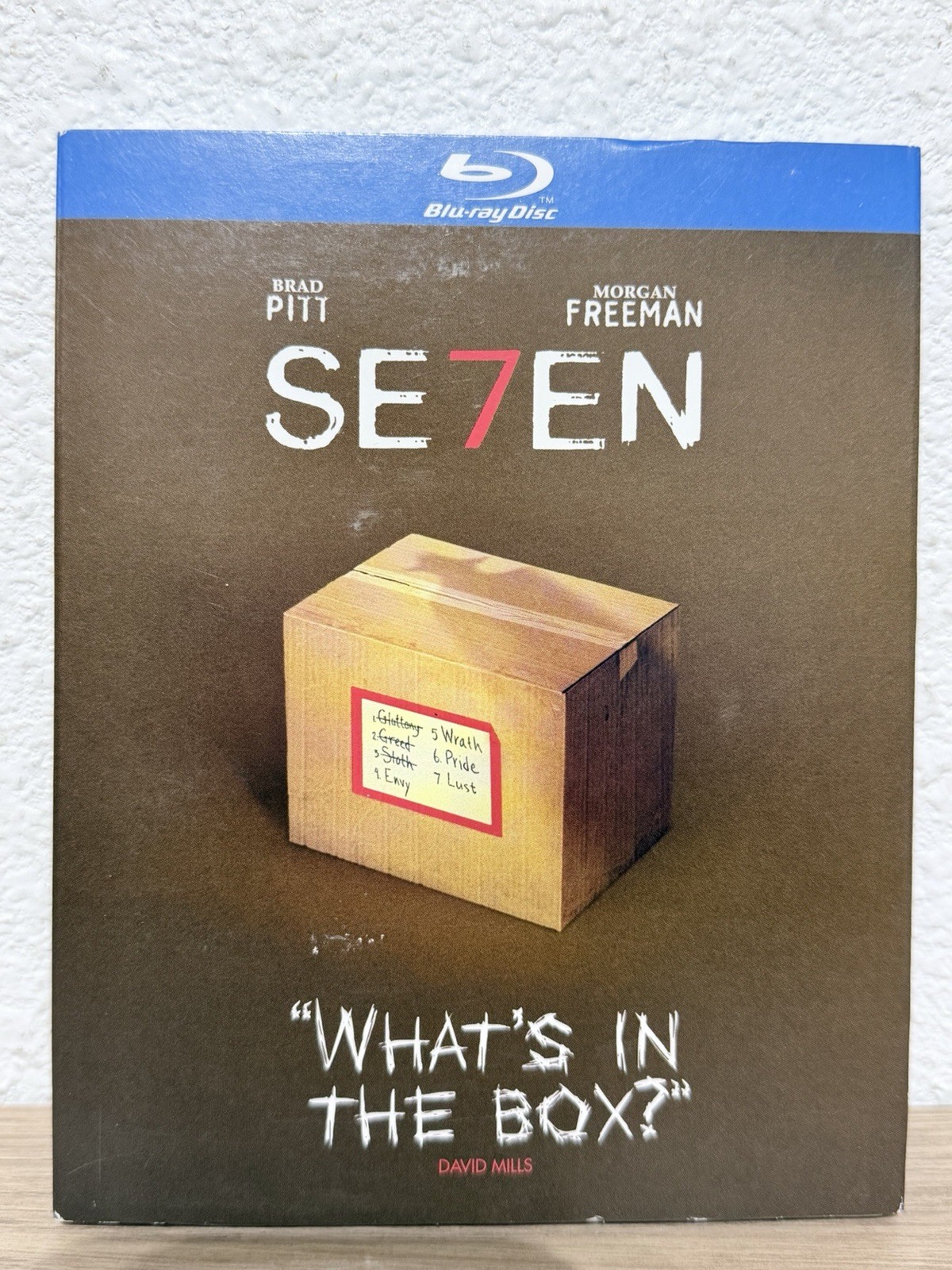 Seven (Blu-ray, 1995) NEW SEALED Seven (Blu-ray, 1995) NEW SEALED