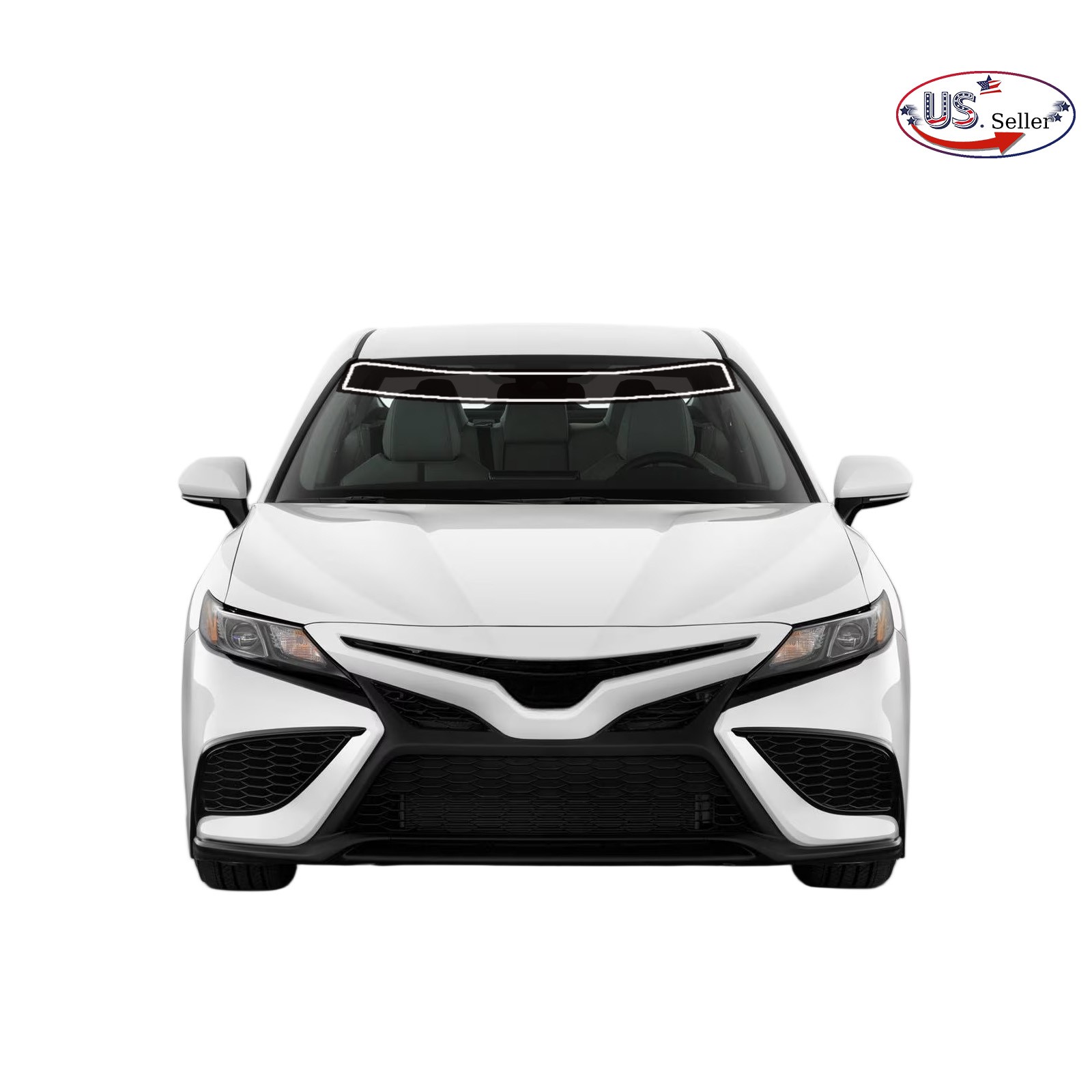 Precut Sun Strip Window Tint Auto Glass Film For Toyota Camry Sedan 2018-2024