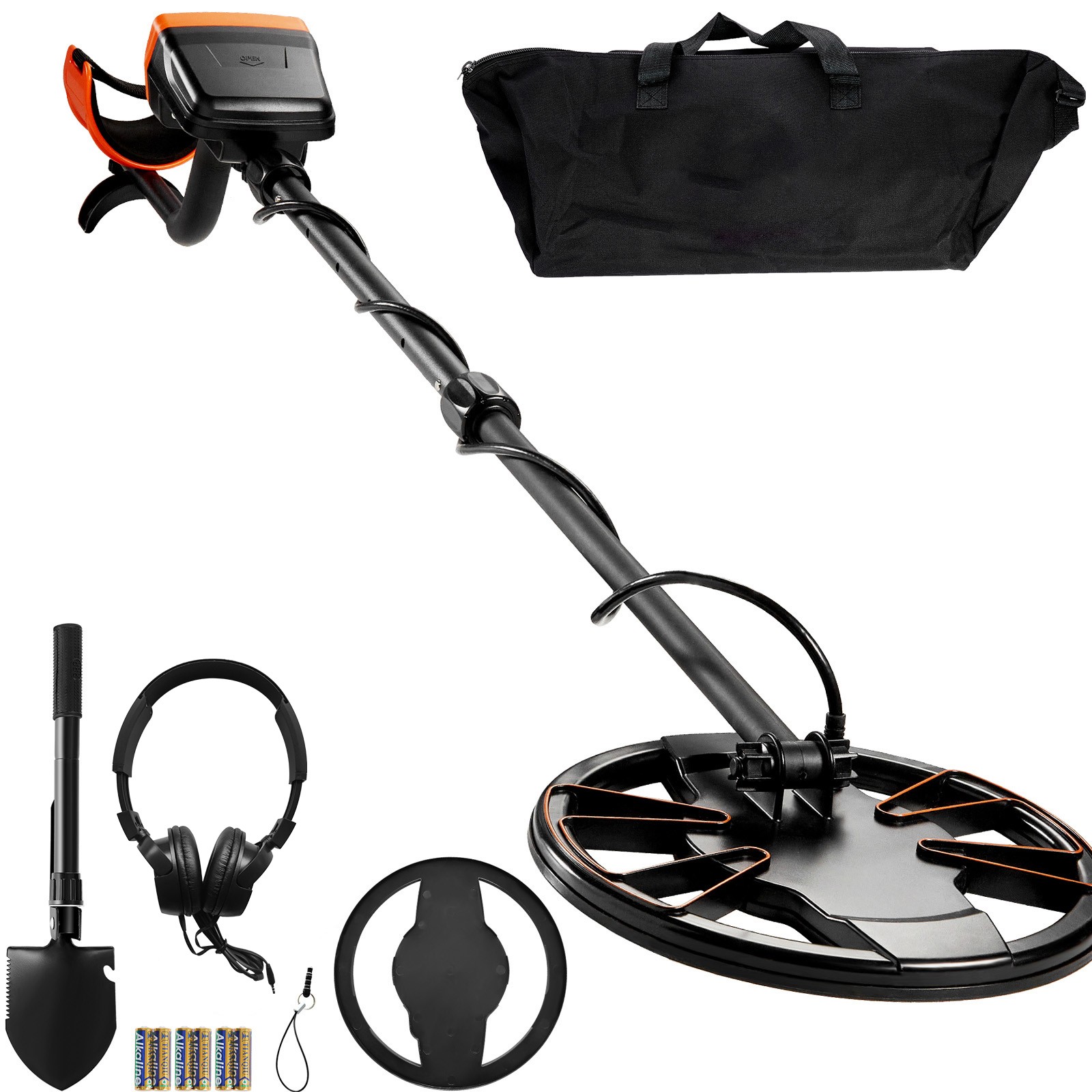 Uimoso Metal Detector for Adults Professional Gold Detector 10in IP68 Waterproof