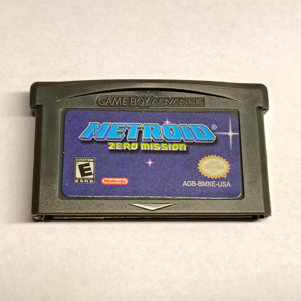 Metroid: Zero Mission - (Nintendo GBA, 2004) AUTHENTIC CARTRIDGE TESTED & USED