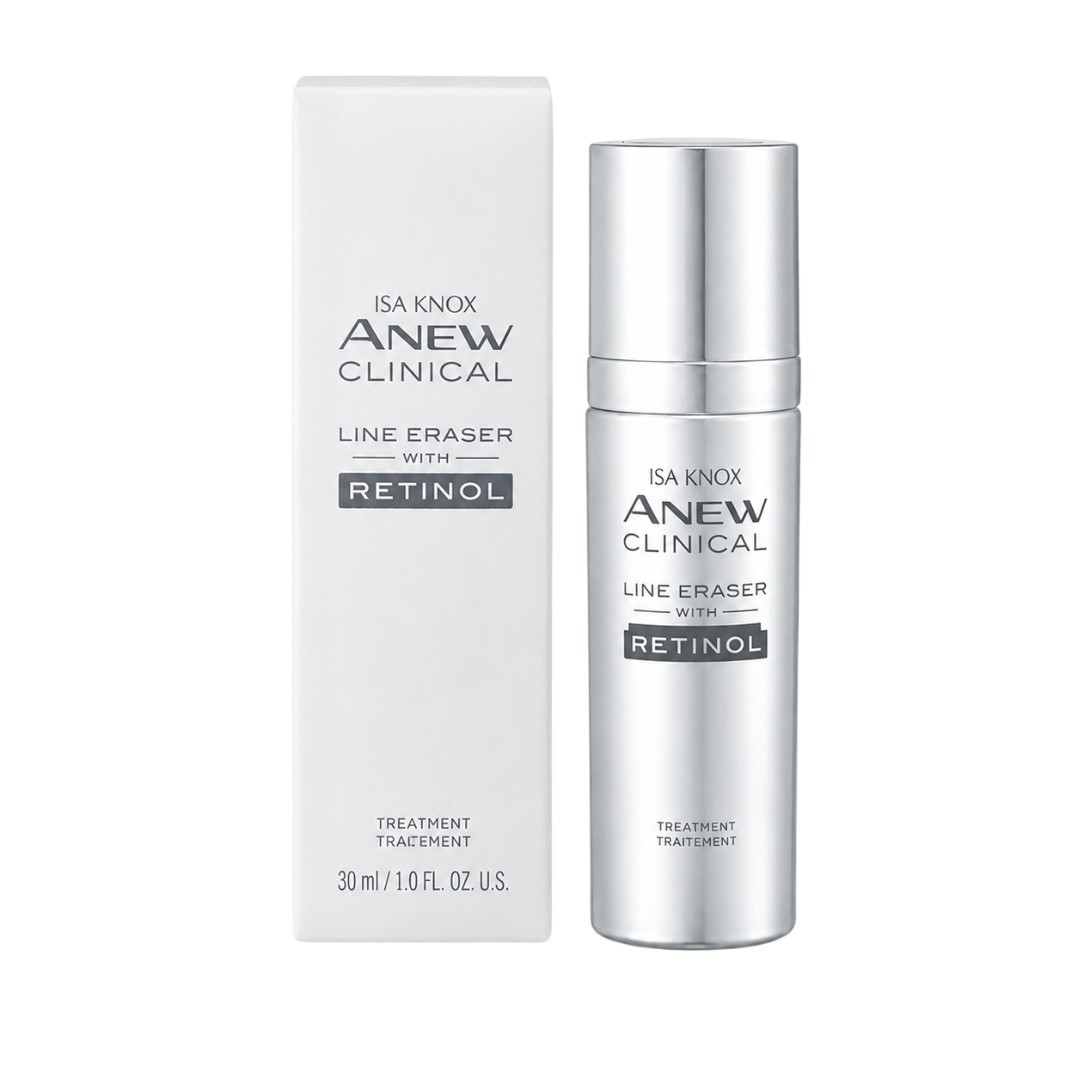 Avon Isa Knox Anew Clinical Line Eraser Retinol Treatment 1 oz 04/27 Beauty Sale