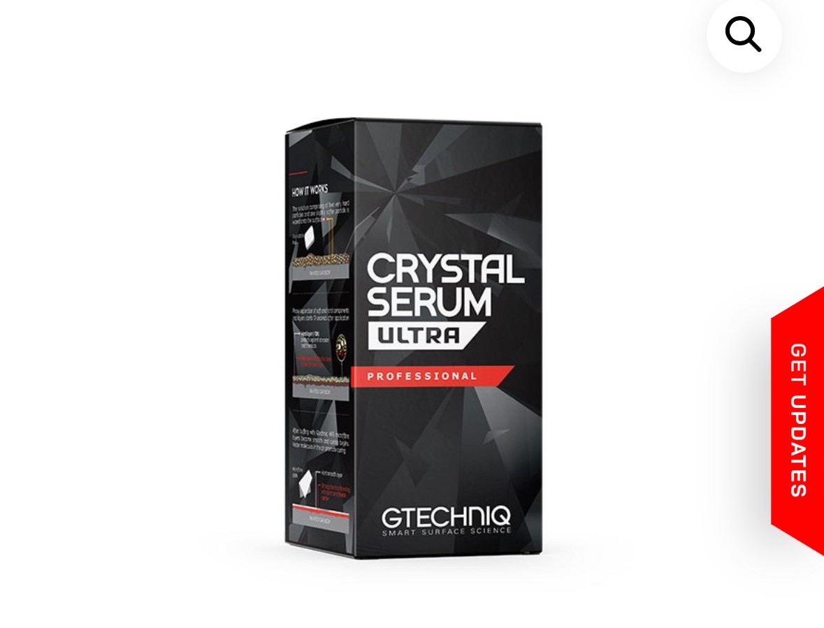 GTECHNIQ 50ml Crystal Serum Ultra Pro New, Sealed,