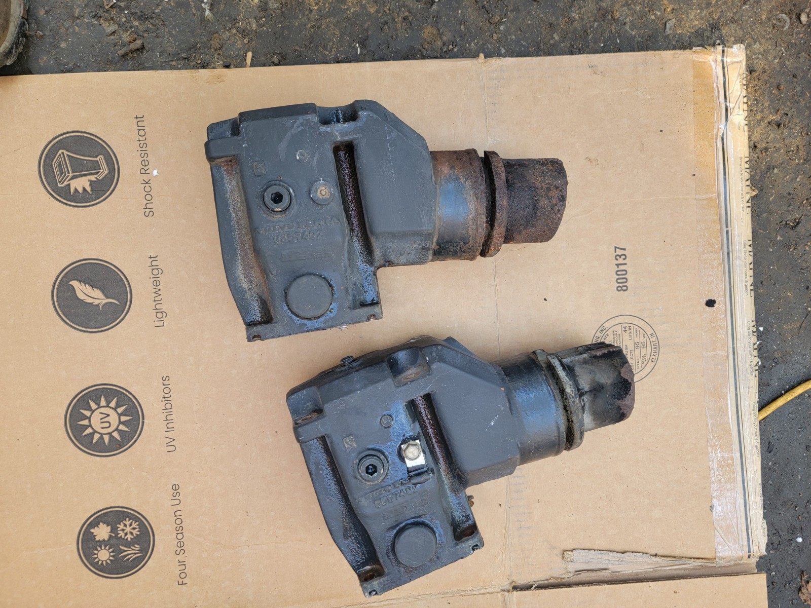Volvo Penta SX V6 and V8 GM Exhaust elbow risers. 3856270 Volvo Penta SX V6 and V8 GM Exhaust elbow risers. 3856270