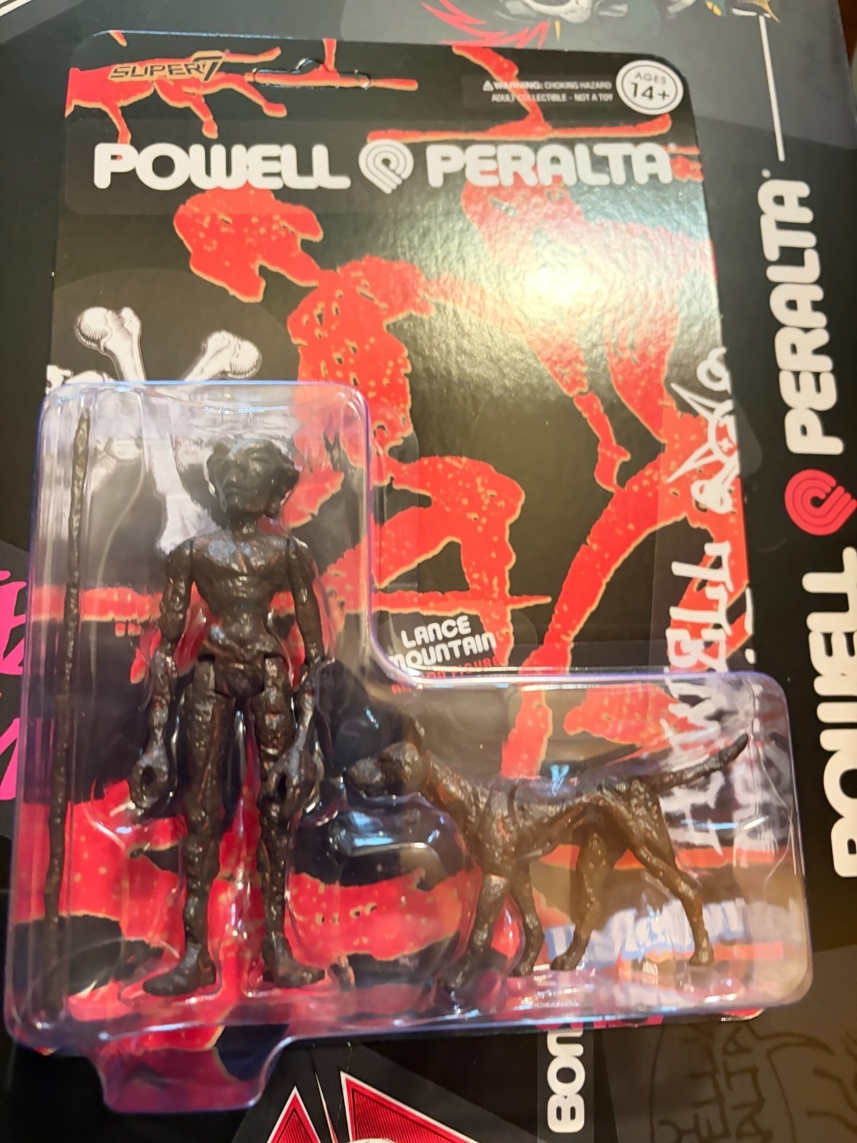 Powell Peralta Super7 Lance Mountain Figure w/ Dog – ReAction Wave