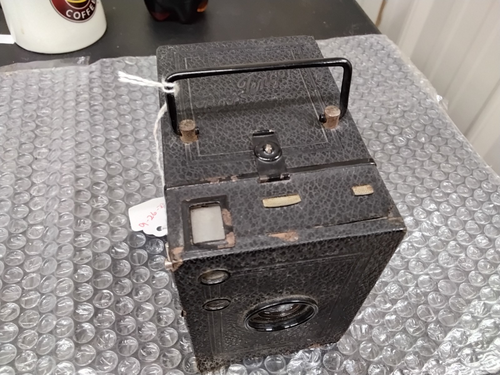 Vintage Box-Tengor Goerz Frontar Box Camera not tested AS IS/PARTS/DISPLAY Vintage Box-Tengor Goerz Frontar Box Camera not tested AS IS/PARTS/DISPLAY