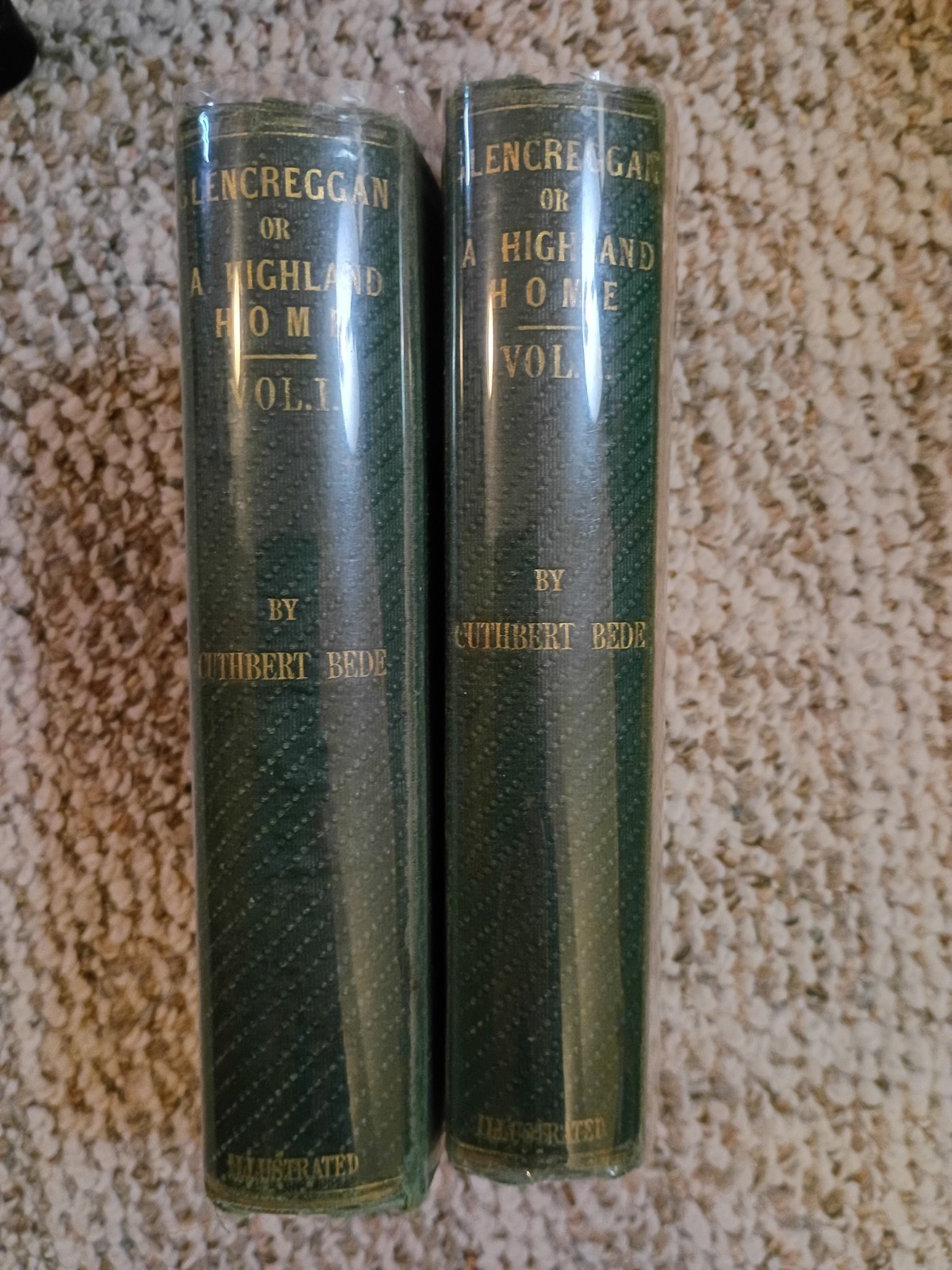 Glencreggan: Or, A Highland Home in Cantire Volumes 1 & 2 Vintage Scottish Book