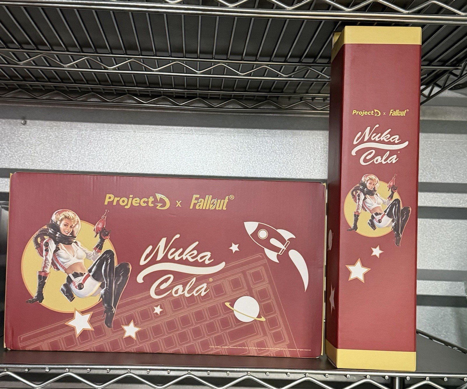 Bethesda x Ducky Tinker 75 Fallout Nuka Cola ProjectD Keyboard Cherry MX2A Red Bethesda x Ducky Tinker 75 Fallout Nuka Cola ProjectD Keyboard Cherry MX2A Red