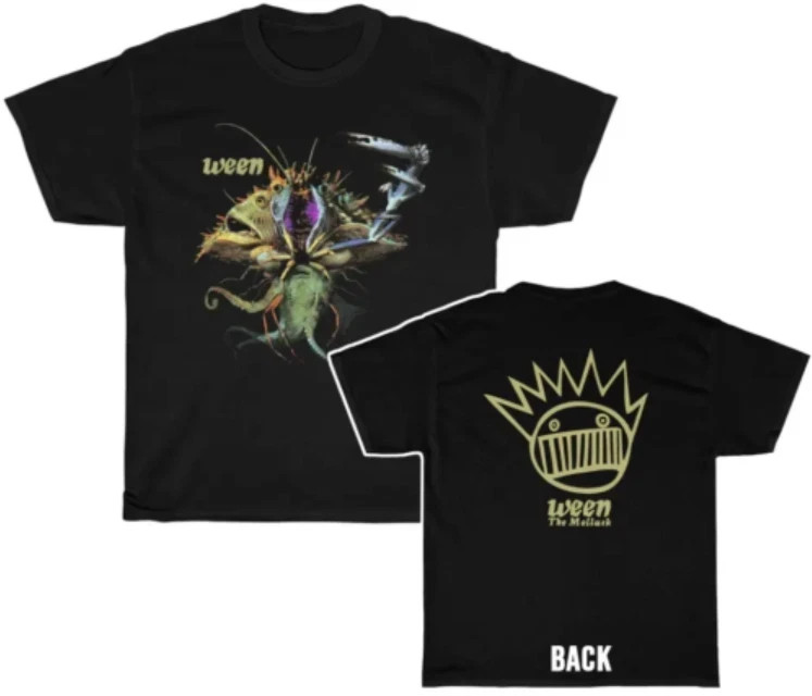Ween The Mollusk 1997 Vintage Double Sided Alternative Rock Album Tee