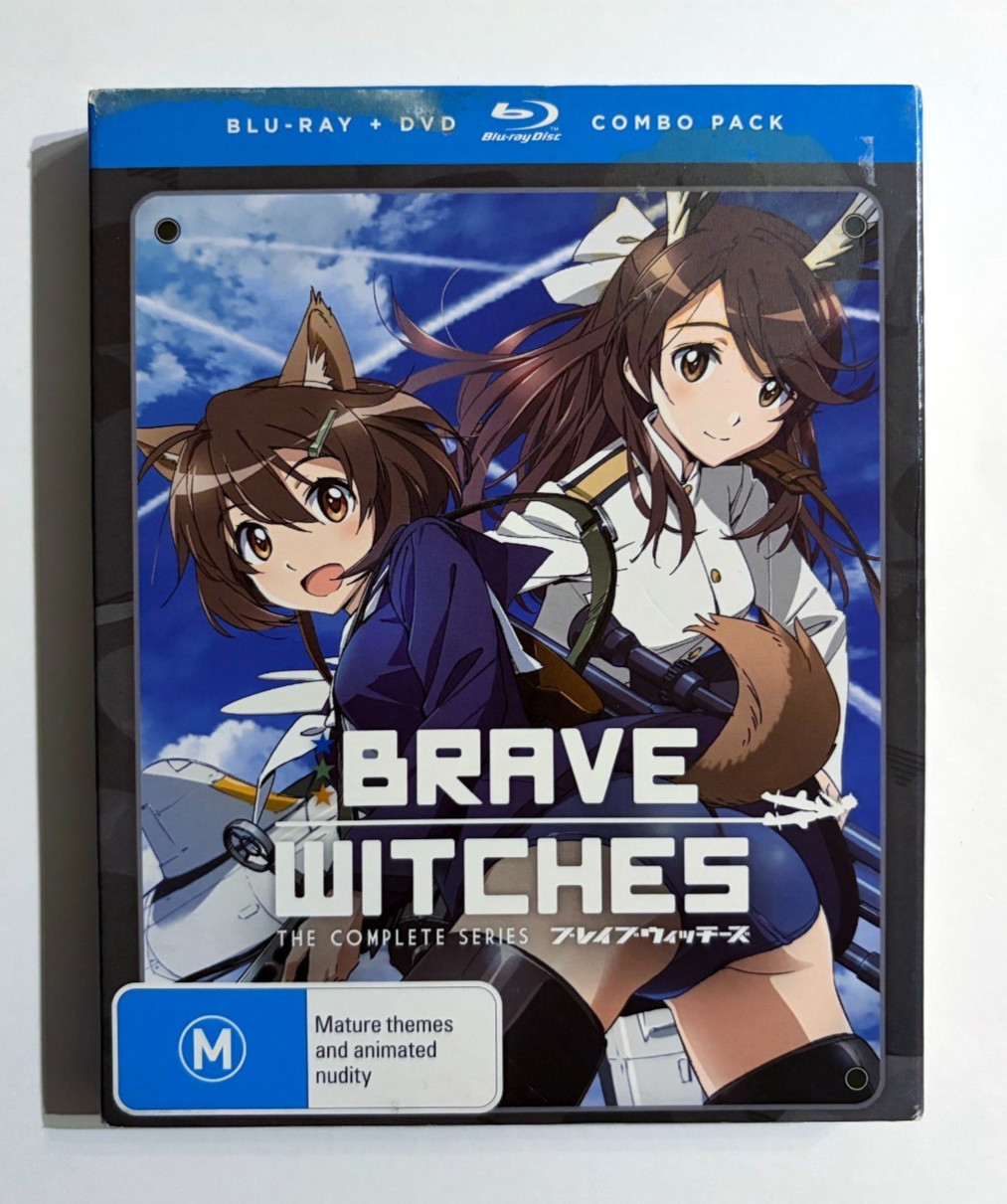 Brave Witches: The Complete Series - RARE Anime Blu-Ray / DVD 4-Disc Set Strike