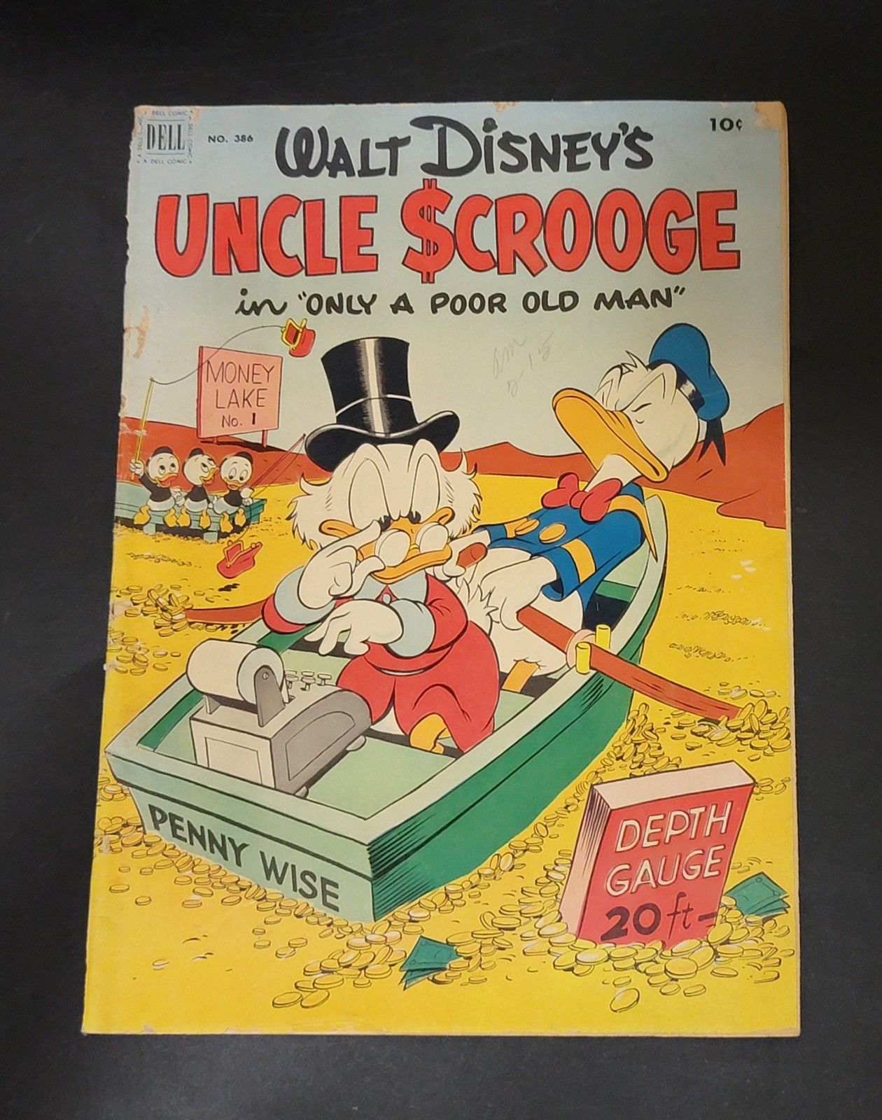 Four Color (1942) #386 Uncle Scrooge #1 Art & Story By Carl Barks GD/VG