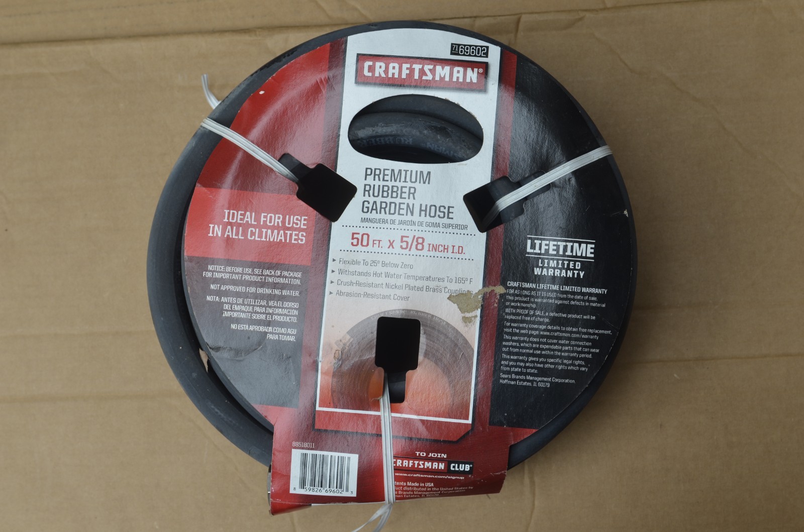 New Sears Craftsman USA NOS 50ft x 5/8 New Sears Craftsman USA NOS 50ft x 5/8