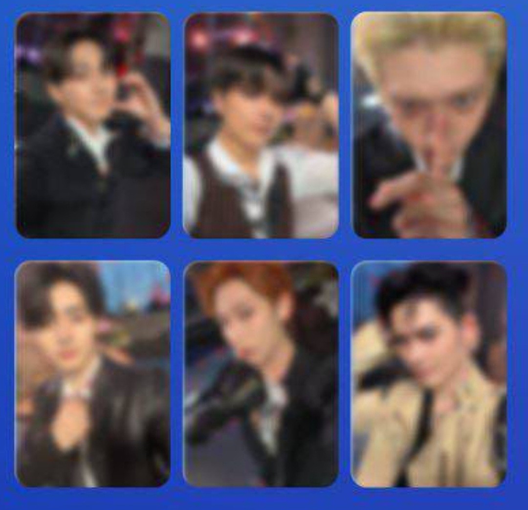 ENHYPEN LUCKYDRAW SELFIE PHOTOCARD THE SIN : BLISS M countdown