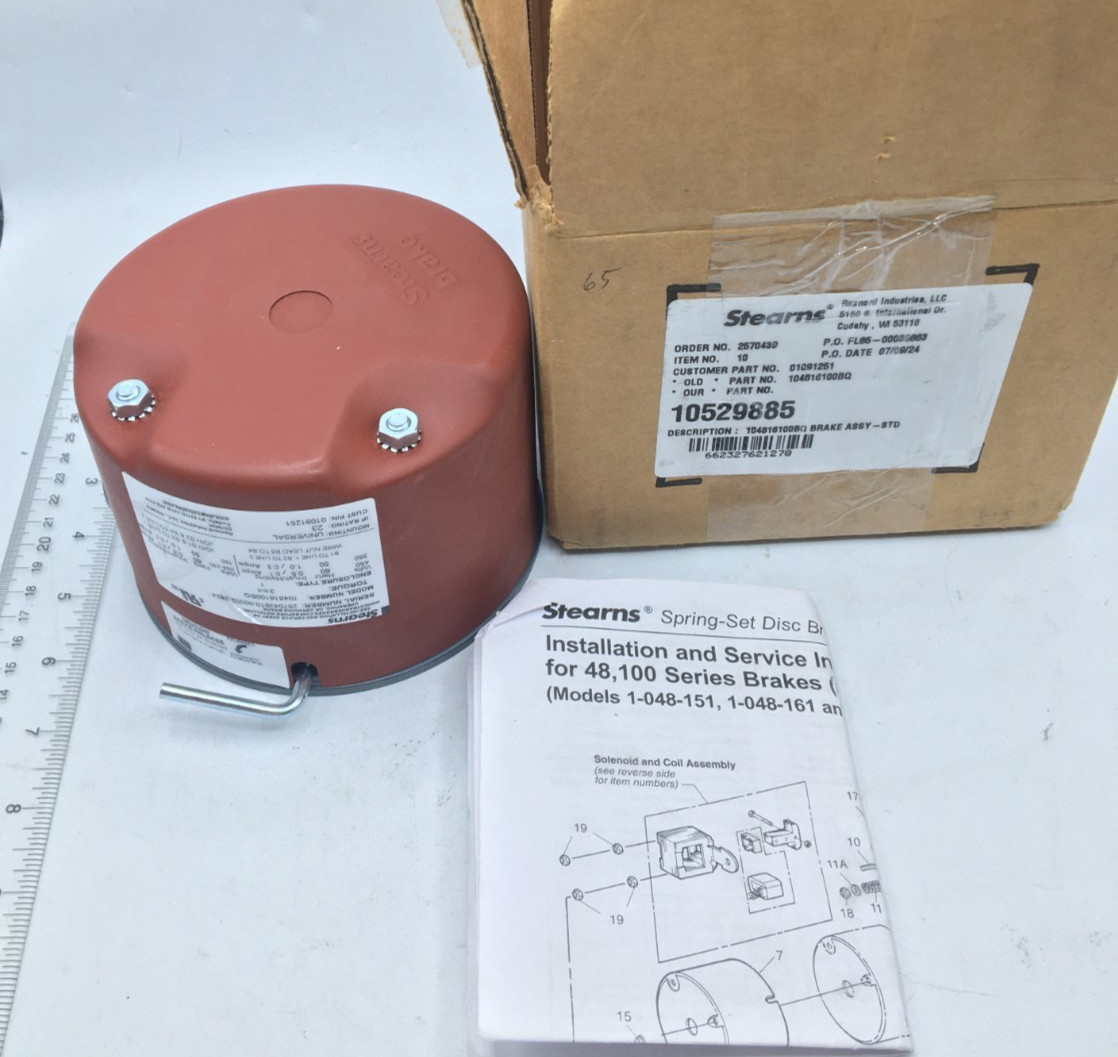 Stearns 10529885 Brake Assembly 104816100BQ New