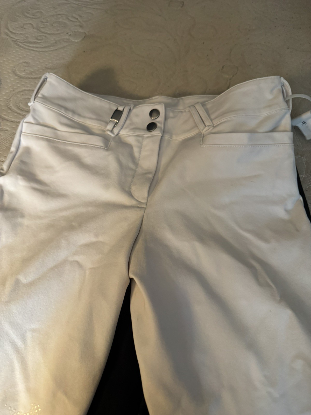 For Horses Ultra Move Riding Breeches White Size 44