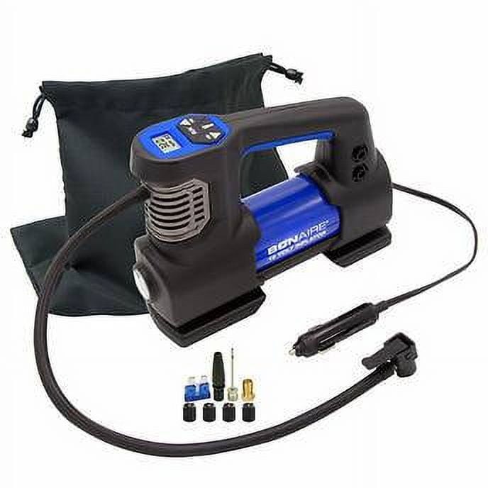Bon-Aire 12V Digital Pressure Gauge Tire Inflator-Black