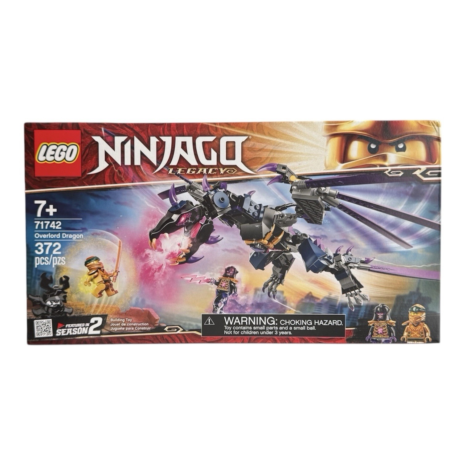 LEGO NINJAGO Overlord Dragon 71742 -new Sealed With Golden Lloyd LEGO NINJAGO Overlord Dragon 71742 -new Sealed With Golden Lloyd